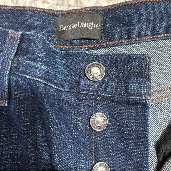 Favorite Daughter The Masha Shortie Belmont Jeans Size 31 NWT - Picture 12 of 12